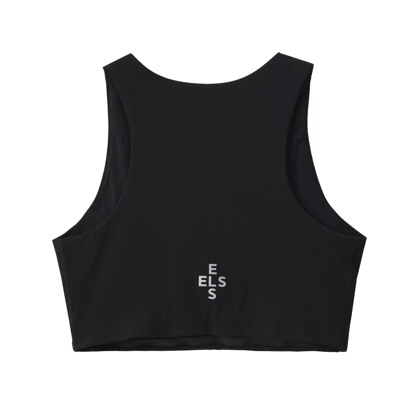 Ribbed Scoop-Neck Bra