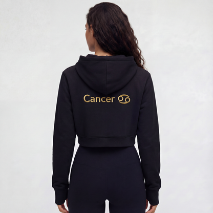 Cancer Cropped Hoodie