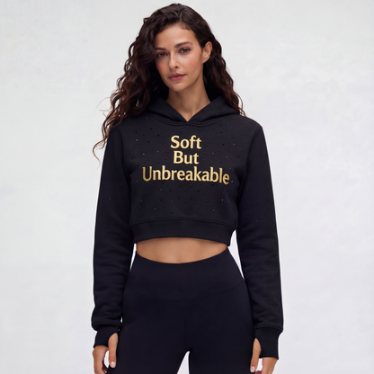 Cancer Cropped Hoodie