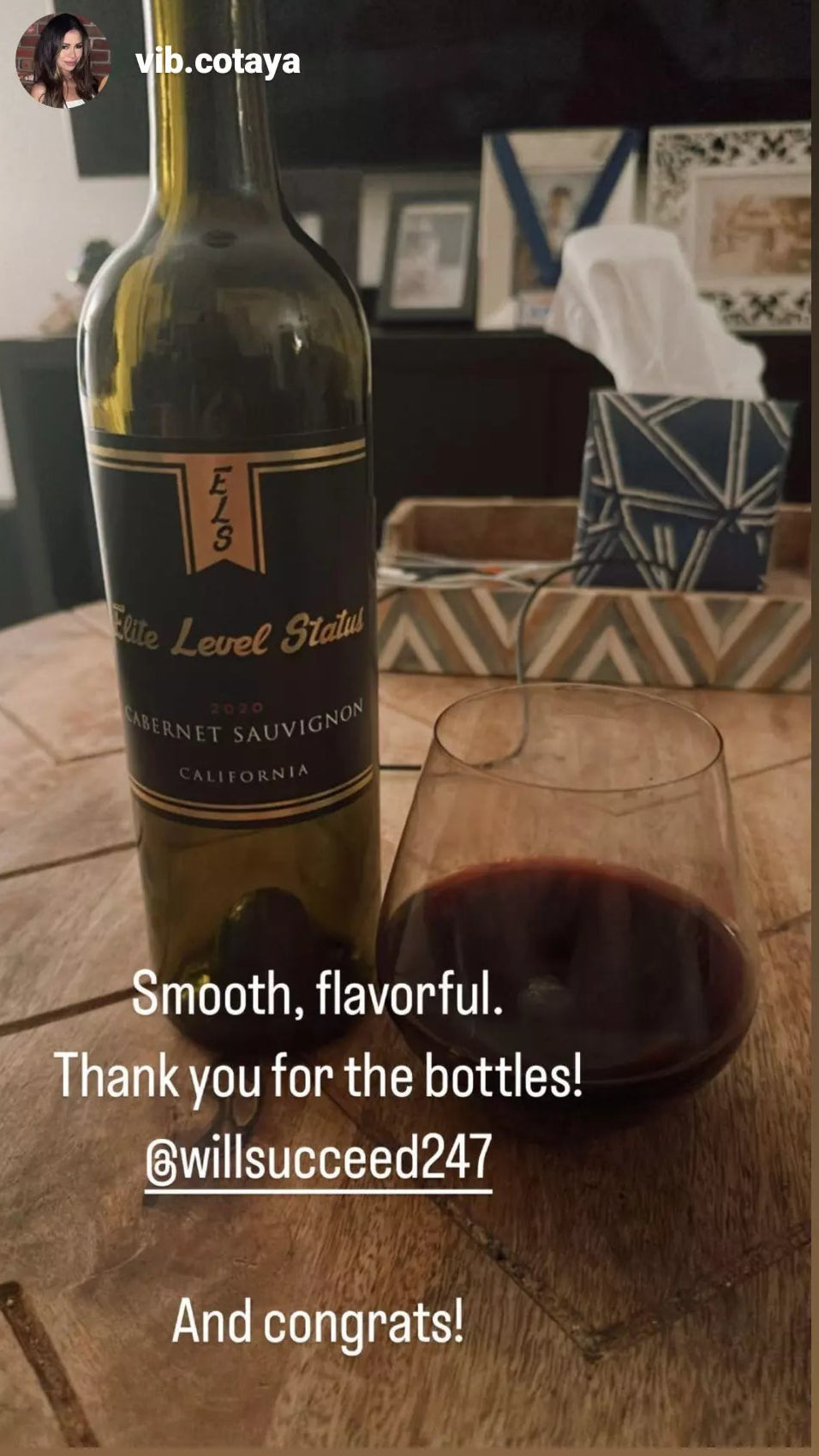 2021 Elite Level Status Cabernet Sauvignon
