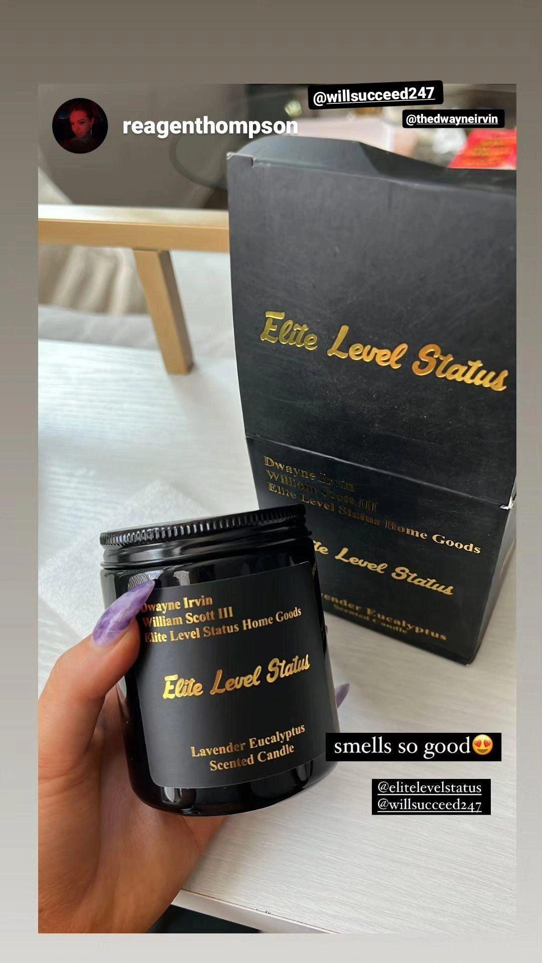 Scented Candle (Lavender Eucalyptus)
