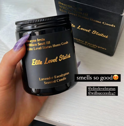Scented Candle (Lavender Eucalyptus)