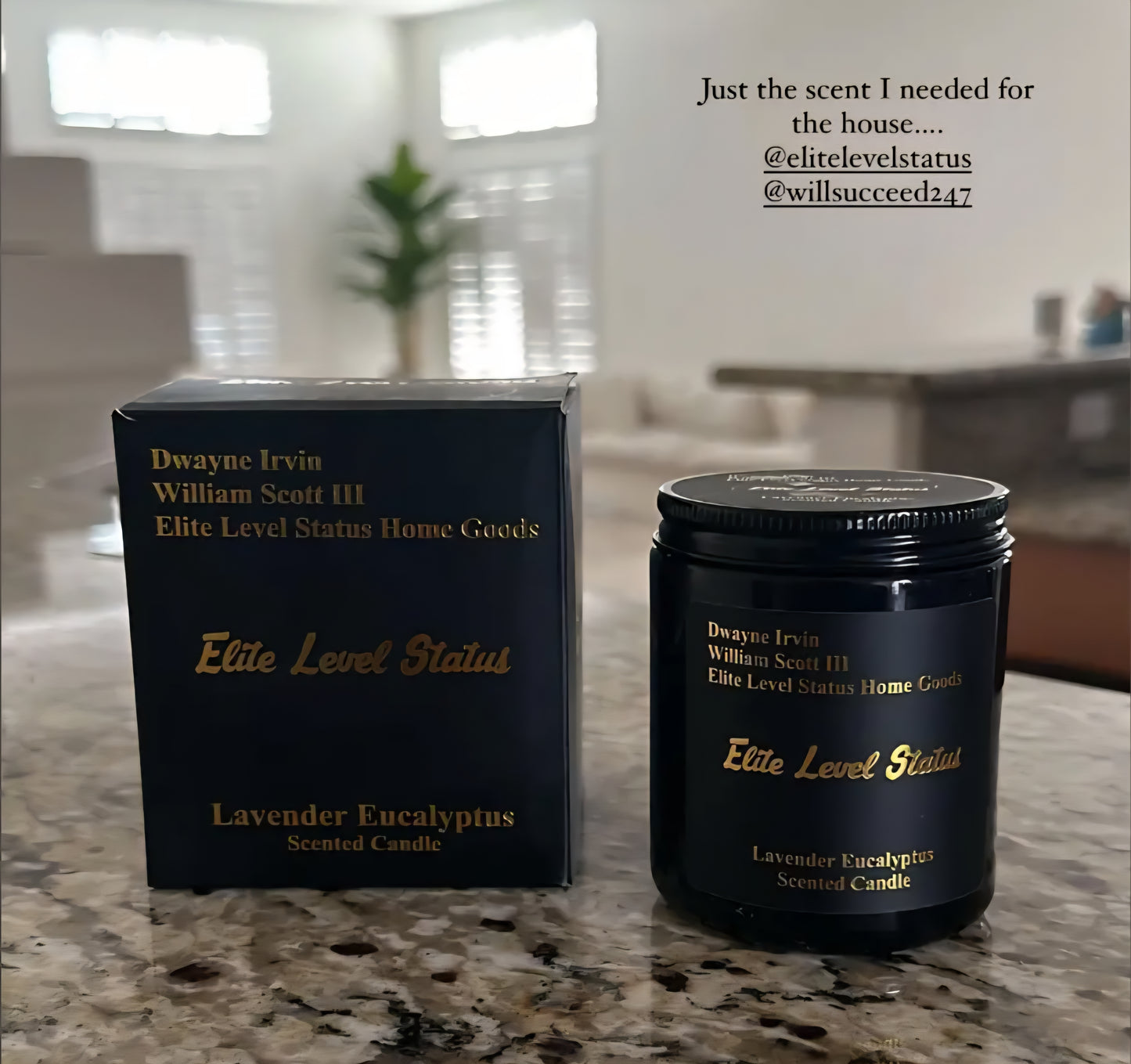 Scented Candle (Lavender Eucalyptus)