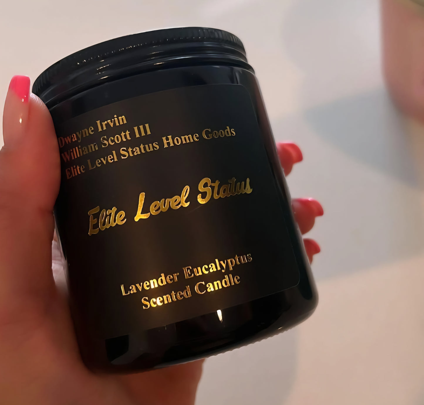 Scented Candle (Lavender Eucalyptus)