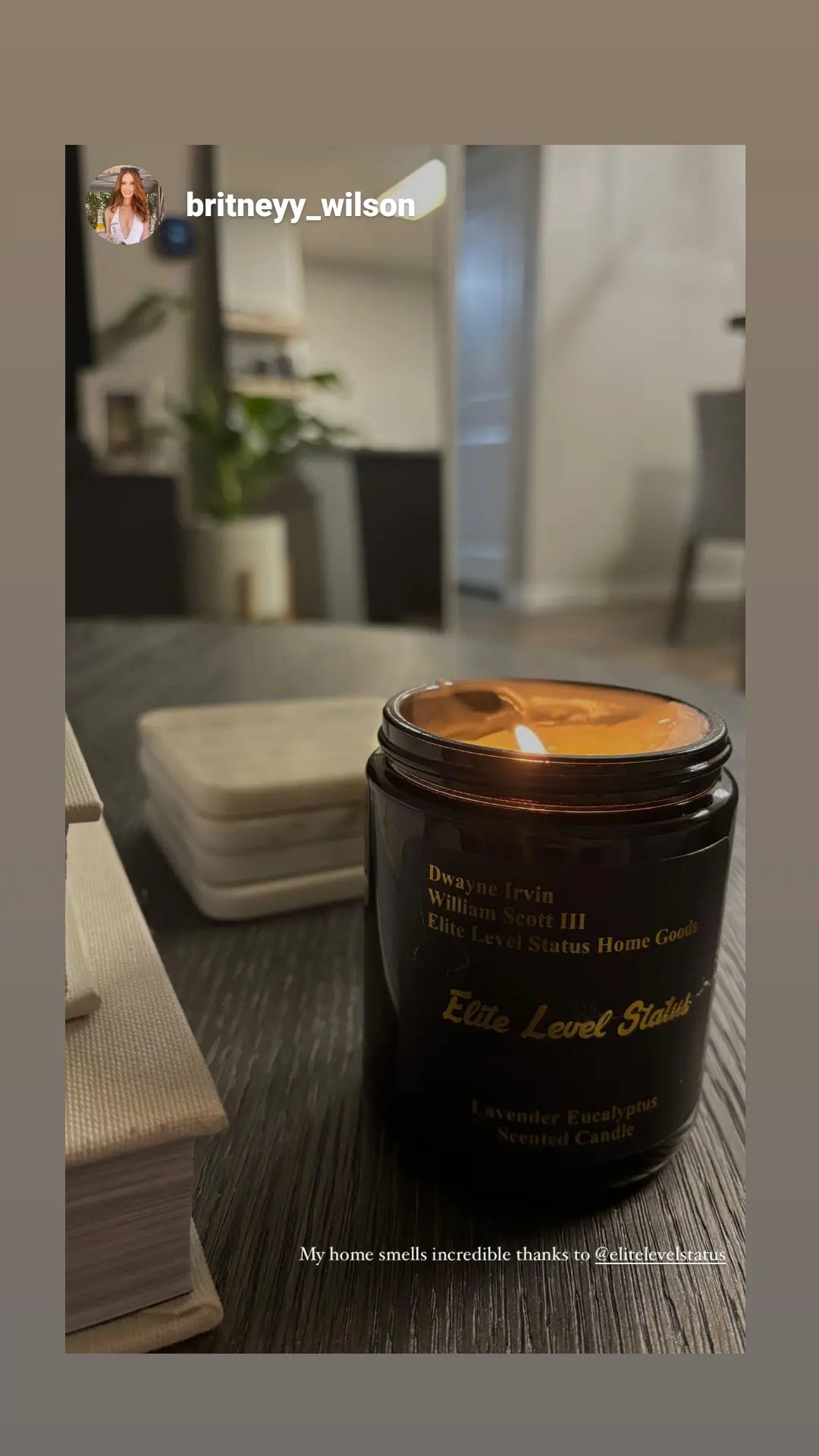 Scented Candle (Lavender Eucalyptus)