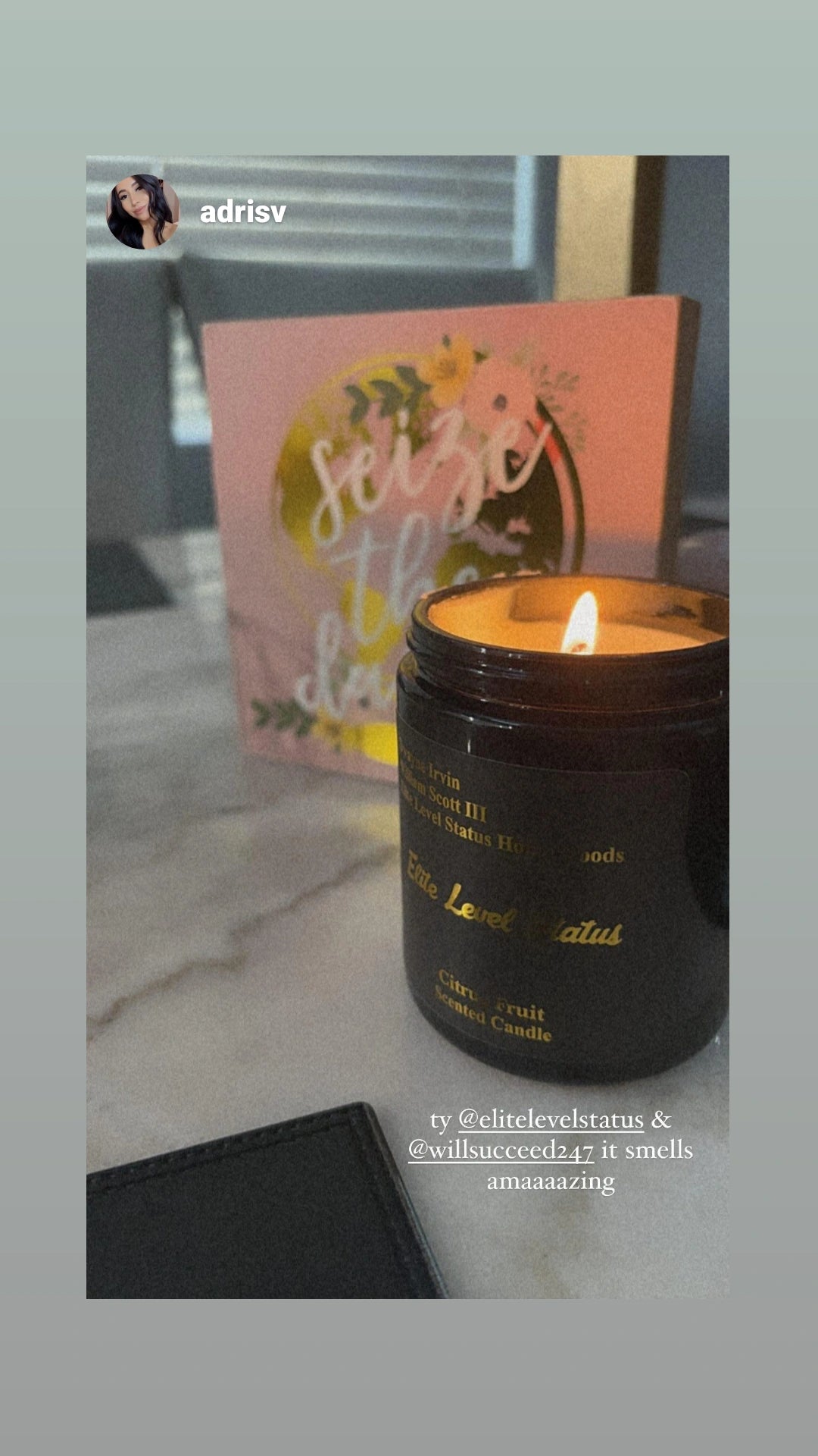 Scented Candle (Citrus Fruit)