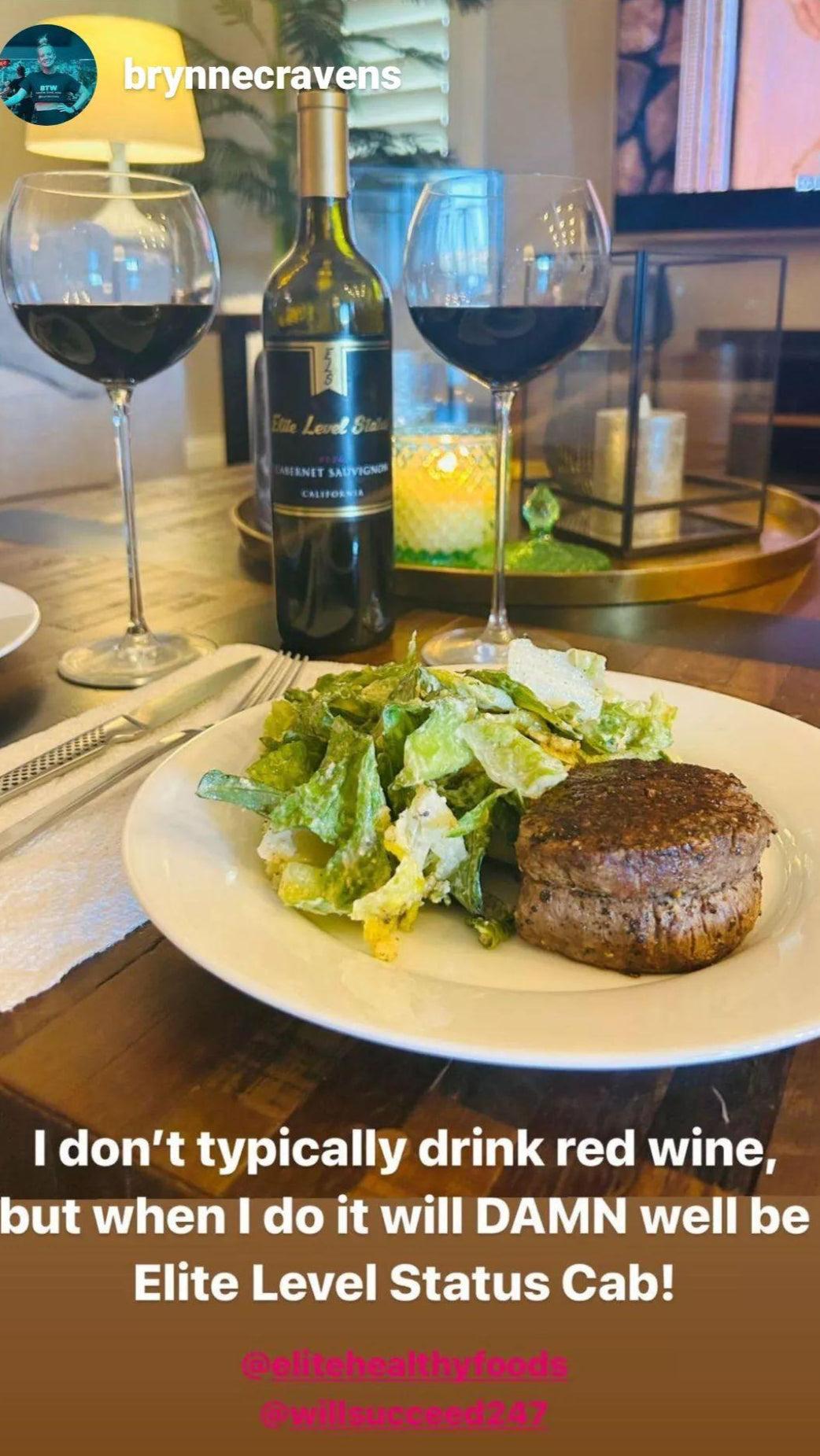 2021 Elite Level Status Cabernet Sauvignon