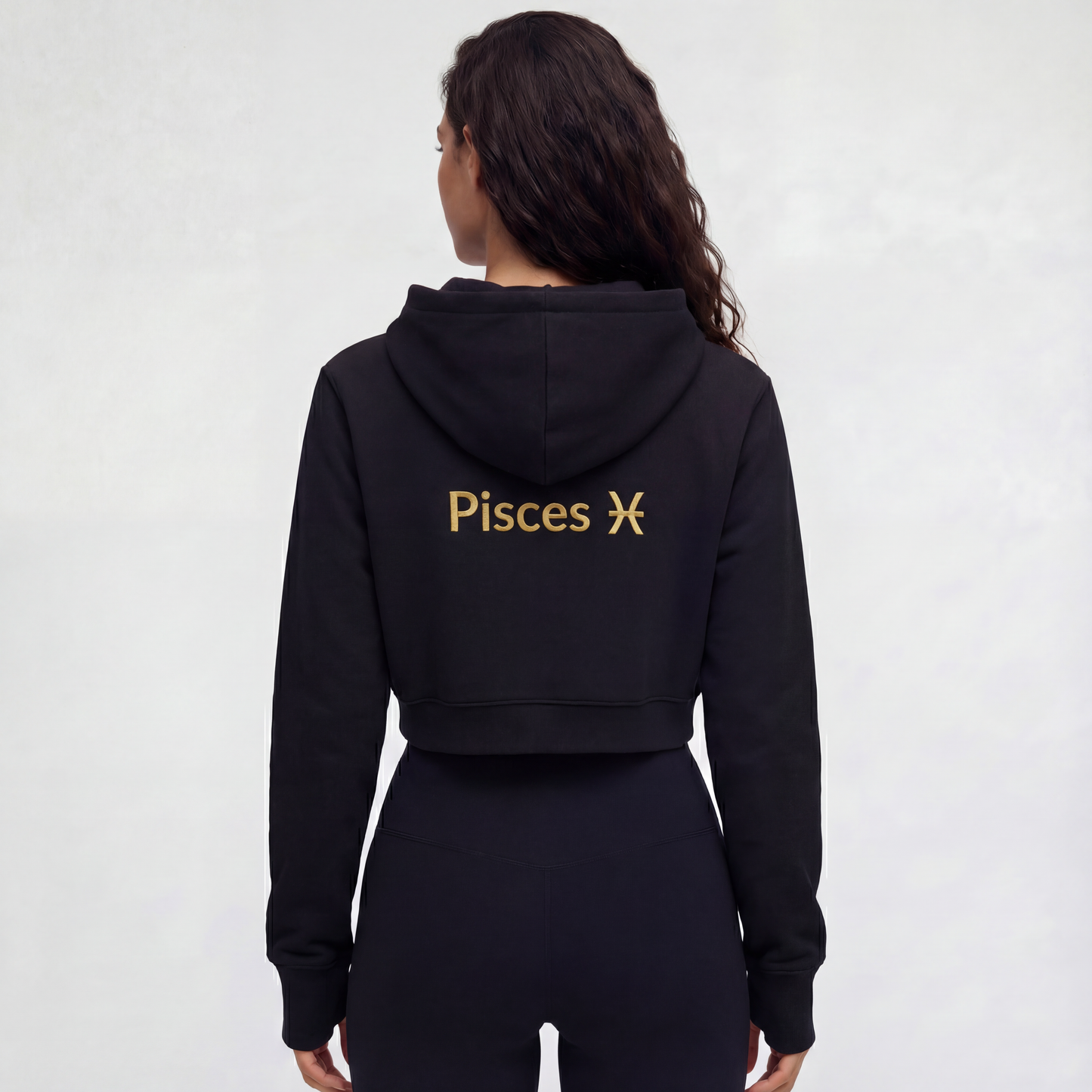 Pisces Cropped Hoodie