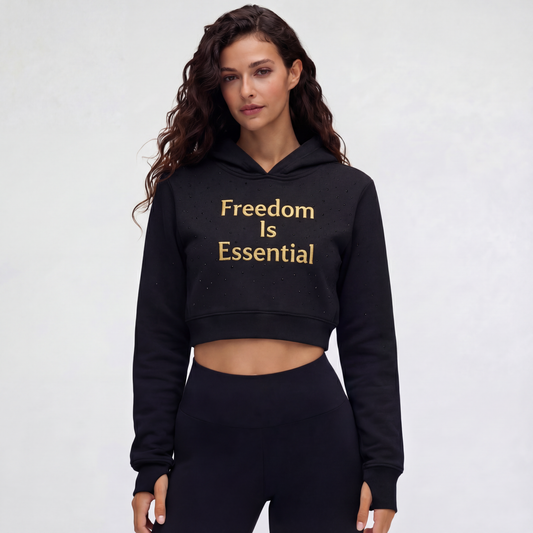 Sagittarius Cropped Hoodie