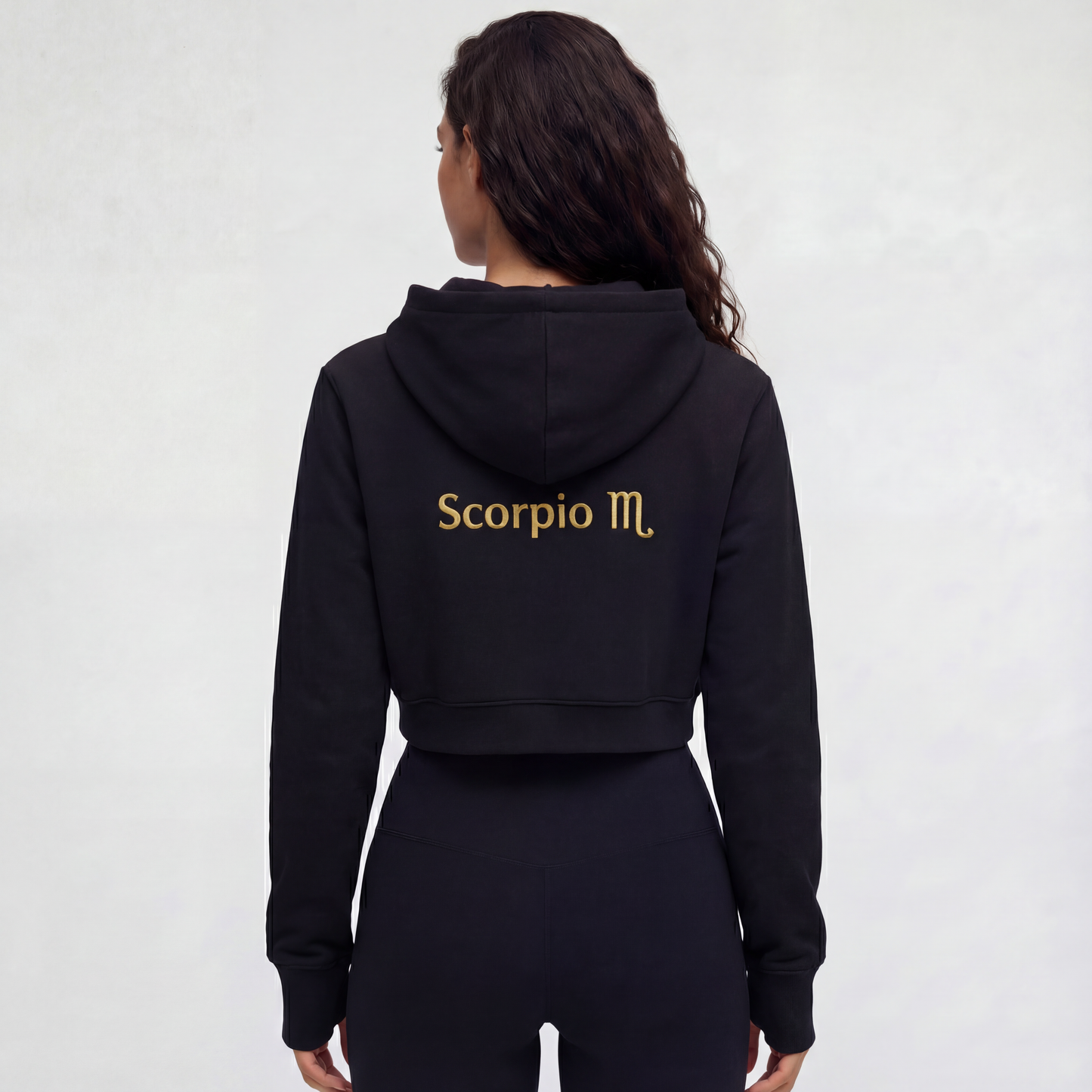 Scorpio Cropped Hoodie