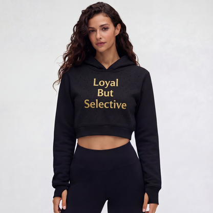 Scorpio Cropped Hoodie