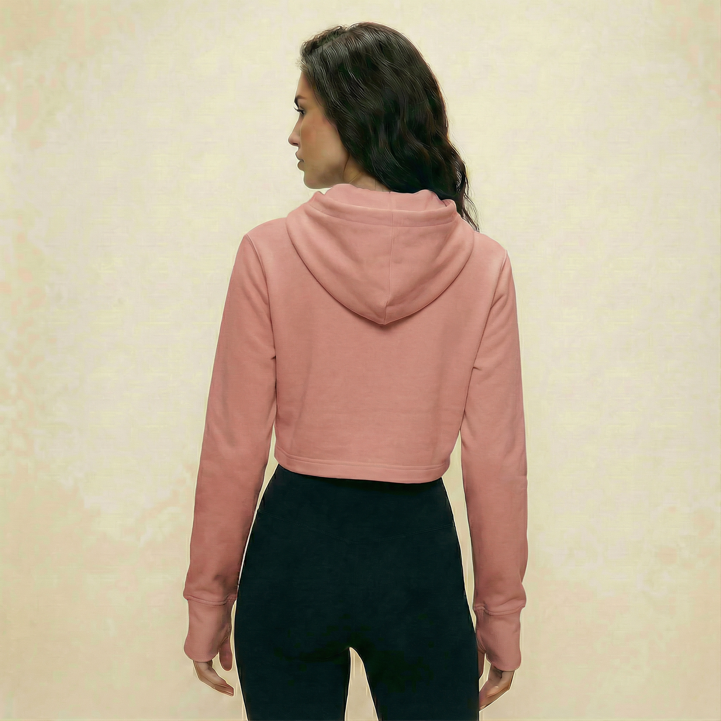 Soft Doesn't Mean Weak Cropped Hoodie