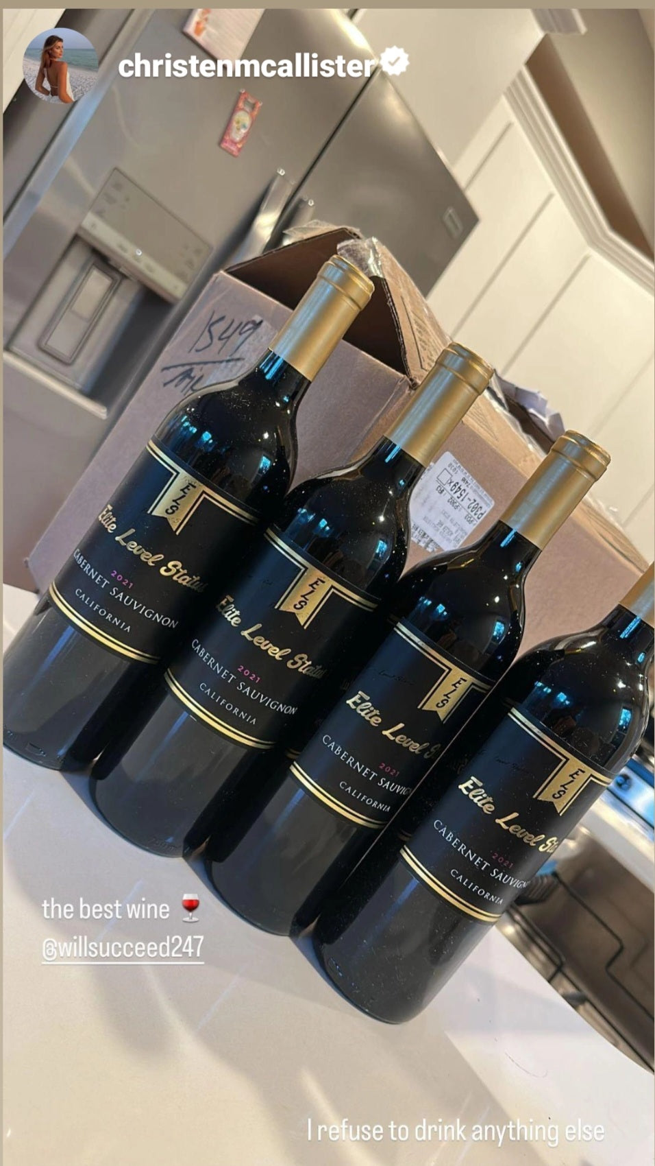 2021 Elite Level Status Cabernet Sauvignon