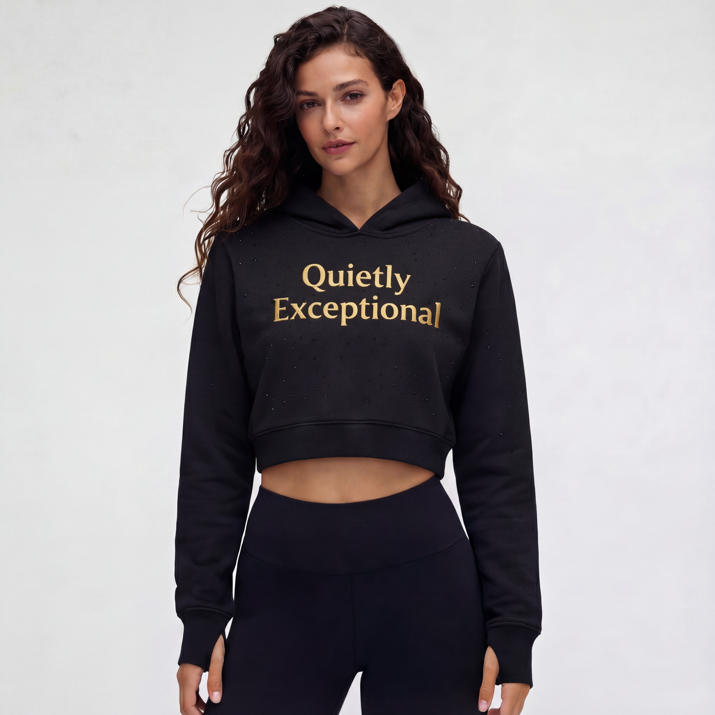 Virgo Cropped Hoodie