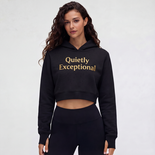 Virgo Cropped Hoodie